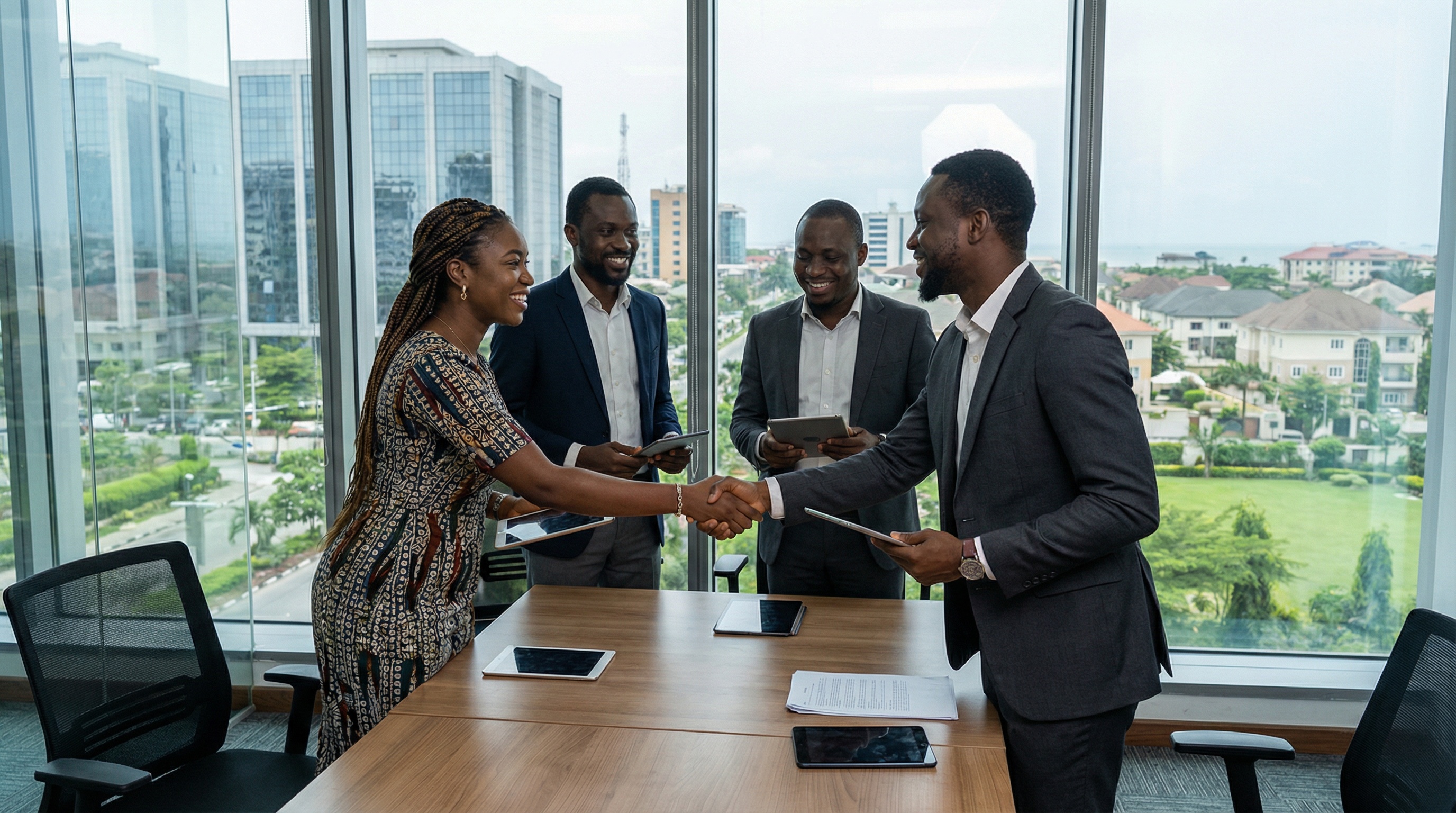 Premium property. Showcasing global connectivity and professional excellence.