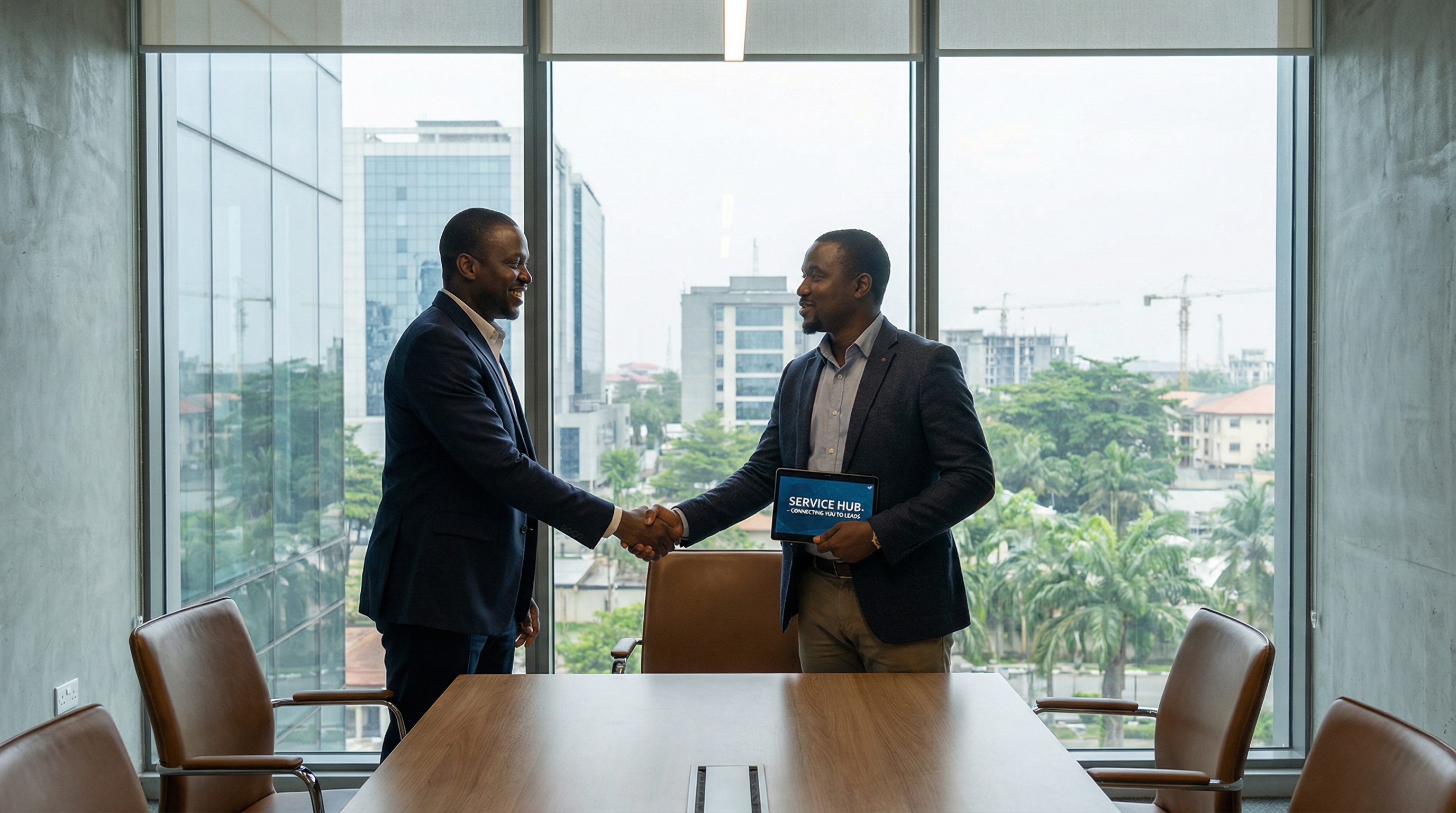 Global reach: diverse professionals and worldwide real estate connectivity.