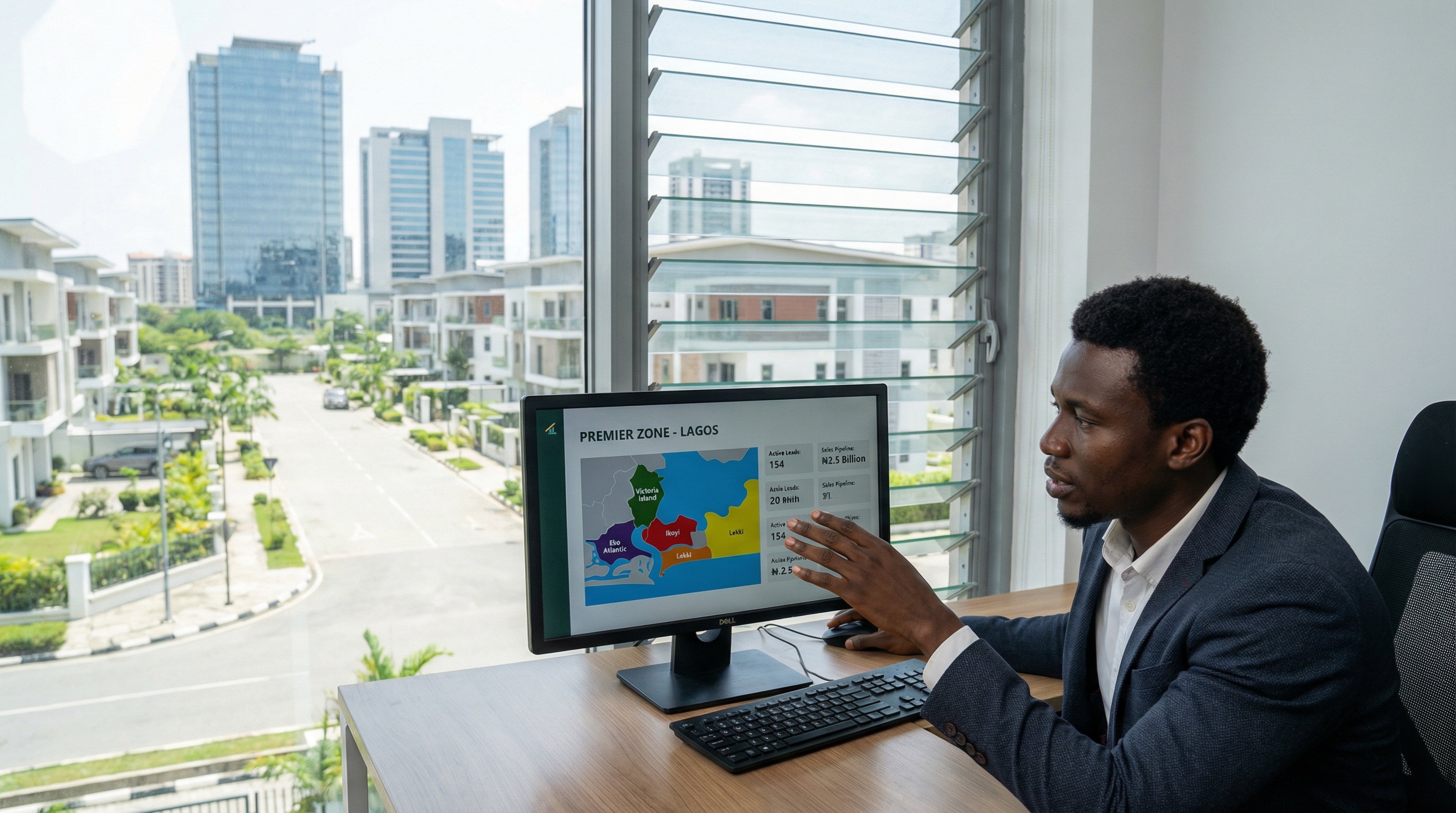 Premium property. Showcasing global connectivity and professional excellence.